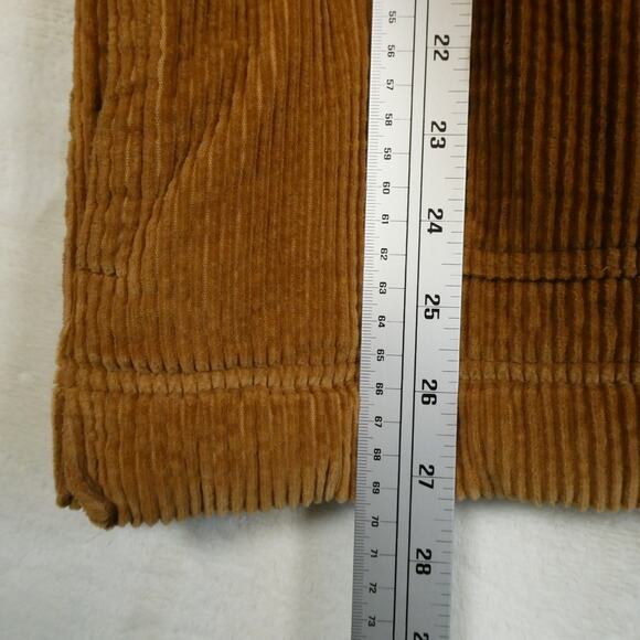 LL Bean Comfort Corduroy Shearling Lined Barn Coat - Picture 7 of 7